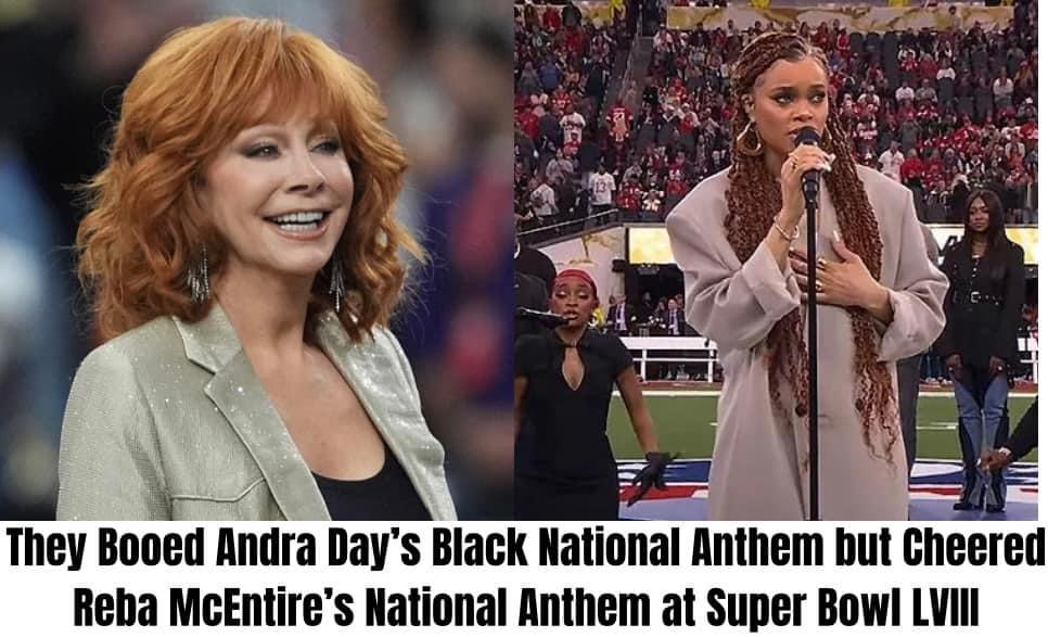 Andra Day’s was Booed for Black National Anthem but Fans Cheered for Reba McEntire For Real National Anthem